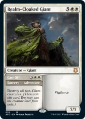 Realm-Cloaked Giant // Cast Off